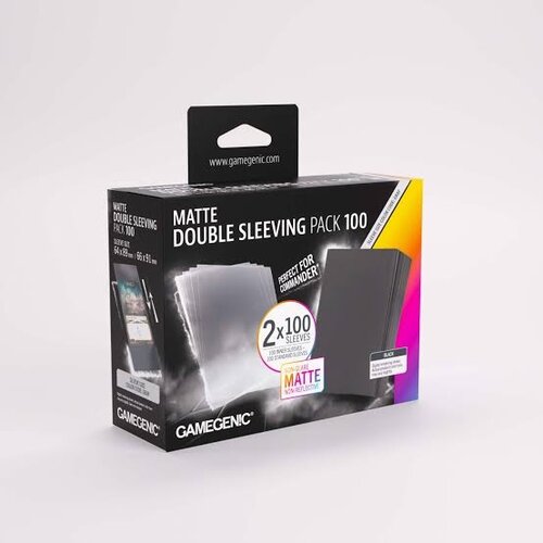 Gamegenic Gamegenic Sleeves Matte Double Sleeving Pack 66x91mm (100)