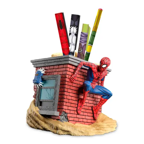 Grupo Erik Marvel Spider-Man Chimney Stationnary Set With 3D Pen Holder