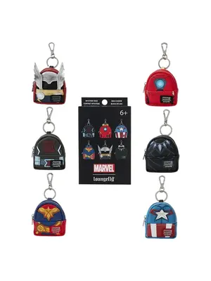 Loungefly Marvel Mini Backpack Charm Mystery Box Loungefly