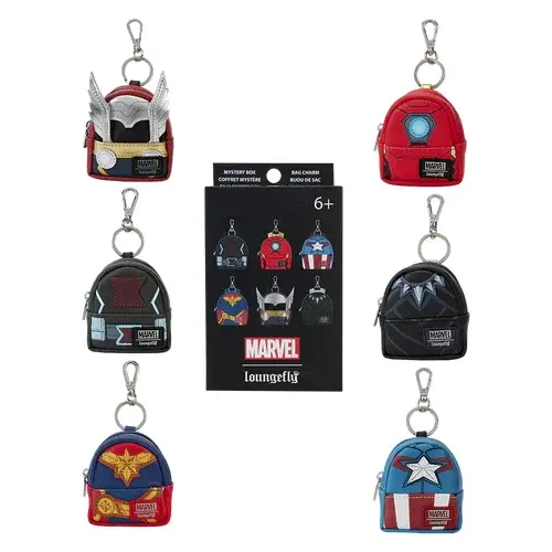Loungefly Marvel Mini Backpack Charm Mystery Box Loungefly