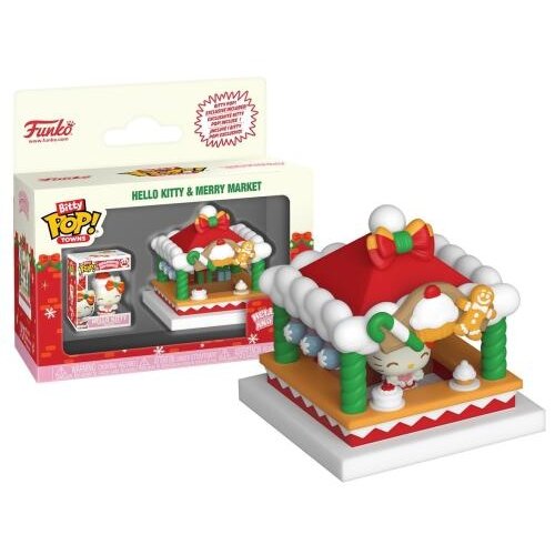 Funko Funko POP! Bitty Pop Town Hello Kitty  Holiday Merry Market