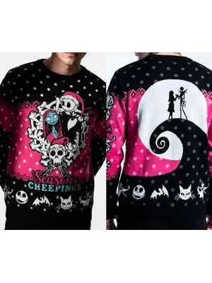 Cotton Division Disney Nightmare Before Christmas Sweater Size L