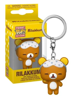 Funko Funko Pocket POP! Rilakkuma Sleepy Keychain