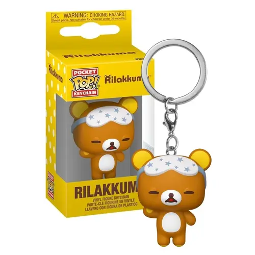 Funko Funko Pocket POP! Rilakkuma Sleepy Keychain