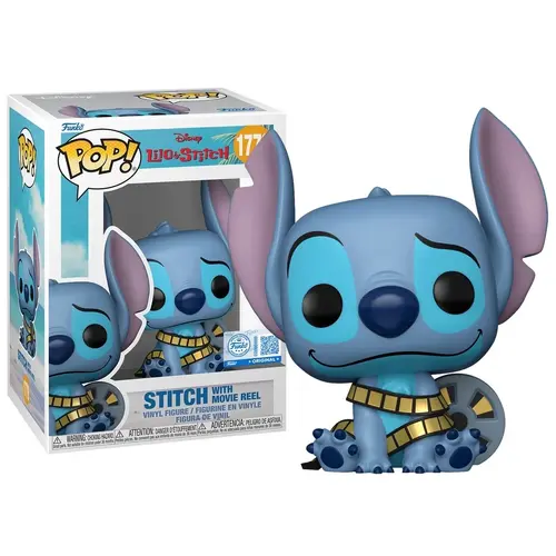 Funko Funko POP! Disney Lilo & Stitch Stitch With Movie Reel 1779