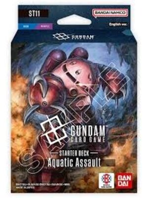 Bandai Gundam TCG Starter Deck Aquatic Assault ST11