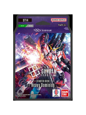 Bandai Gundam TCG Starter Deck Heavy Dominion ST14