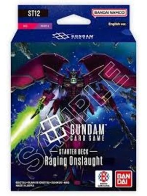Gundam TCG Starter Deck Raging Onslaught ST12