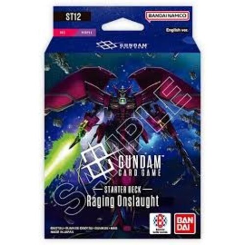 Gundam TCG Starter Deck Raging Onslaught ST12