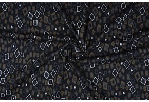 Jacquard knitted Omni Black