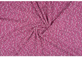 Bouclé gebreid Fuchsia