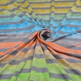 Jersey Viscose Grote Streep Multicolor 4