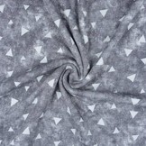 Jogging Alpenfleece Triangle with shadow Grey