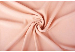 High Twist Crêpe Peach