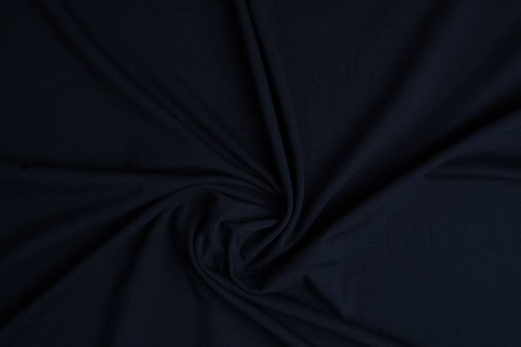 Cotton Jersey Donker Marine