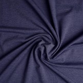 Cotton Jersey Dark Jeans Melange