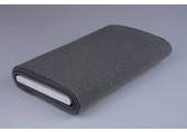 Cuff fabric Dark Grey Melange