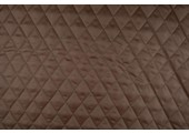 Quilted Lining Mocha brown