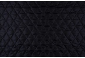 Gewatteerde voering Zwart