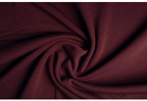 Sweatstoff Bordeaux