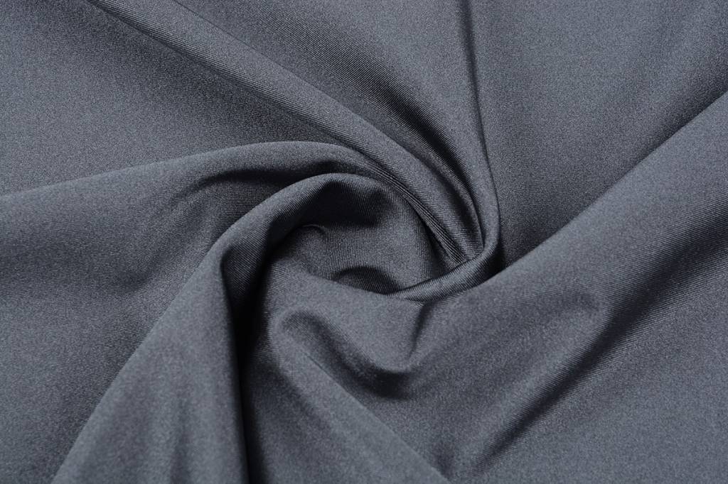 Lycra Glanz Grau
