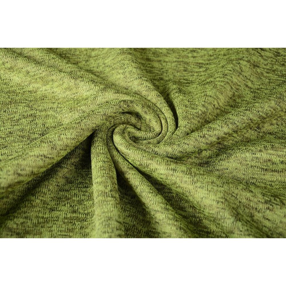 Knitted Fleece 3-Tone Dark Lime