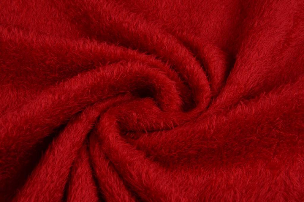 Mouse fleece Red