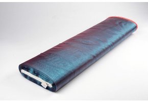 Organza Two-Tone  Blue-red