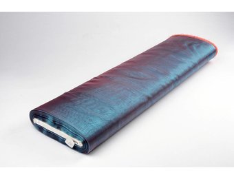 Organza Two-Tone Blau-Rot