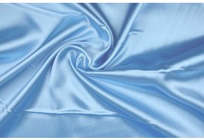 Poly Satin Babyblau