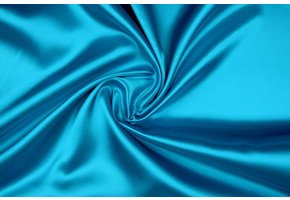 Poly Satin Aqua