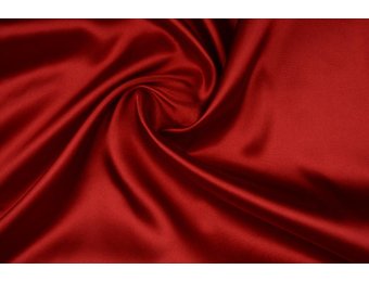 Poly Satin Bright Wine Red