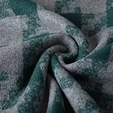 Woolen fabric Tartan Dark Green