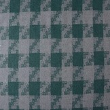 Wollen stof Geruit Donker Groen