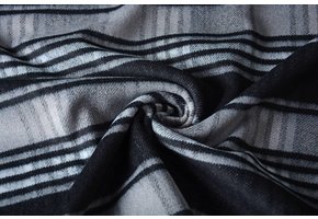 Woolen fabric Black-Grey