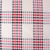 Woolen fabric Tartan Red