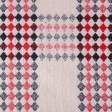 Woolen fabric Tartan Red