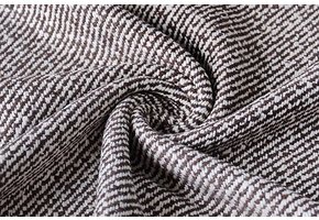 Woolen fabric Brown Creme