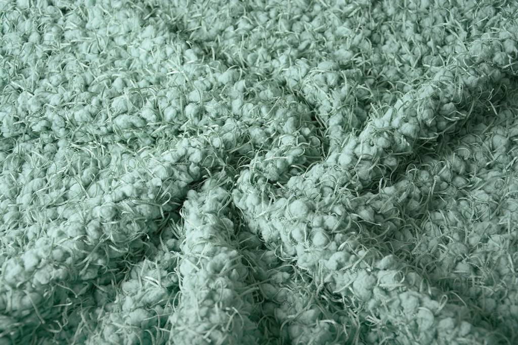 Fancy Bouclé Mint Green