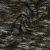 Schwerer Bouclé Braun