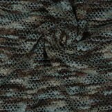 Schwerer Bouclé Grün