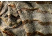 Melange Imitation Fur Brown
