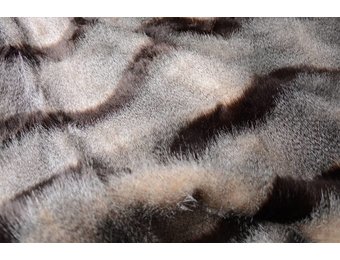 Melange Imitation Fur Taupe