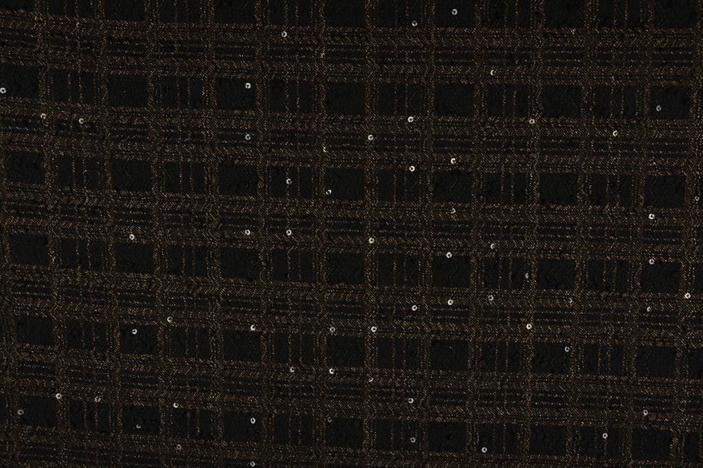 Bouclé small Sequins Brown