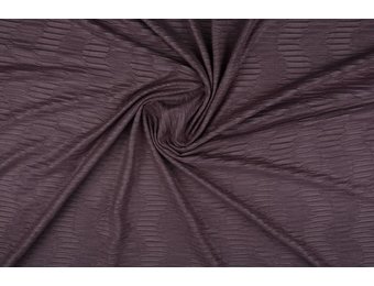 Suede plissé Oud lila