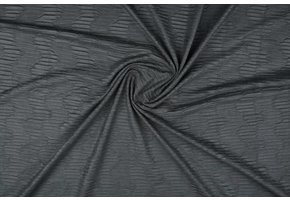 Suede plissé Donker grijs