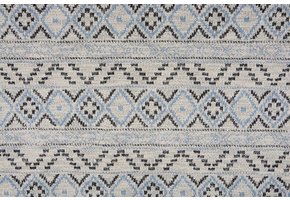 Gebreide Jacquard Baby blauw