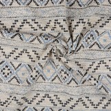 Jacquard Gestrickt Babyblau
