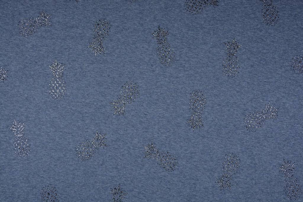 Jogging Alpenfleece Ananas glitter Jeans