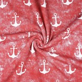 Jogging alpenfleece Anker Rood